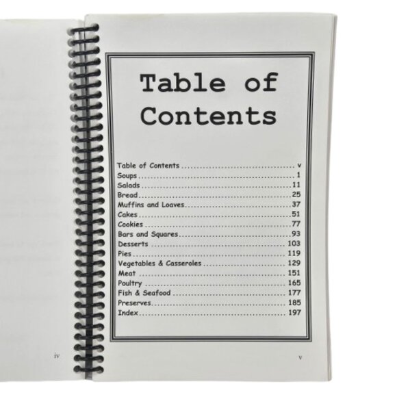 2010 Cookbook Brookville Family Favorites Brookville Community League Alberta - Picture 6 of 16